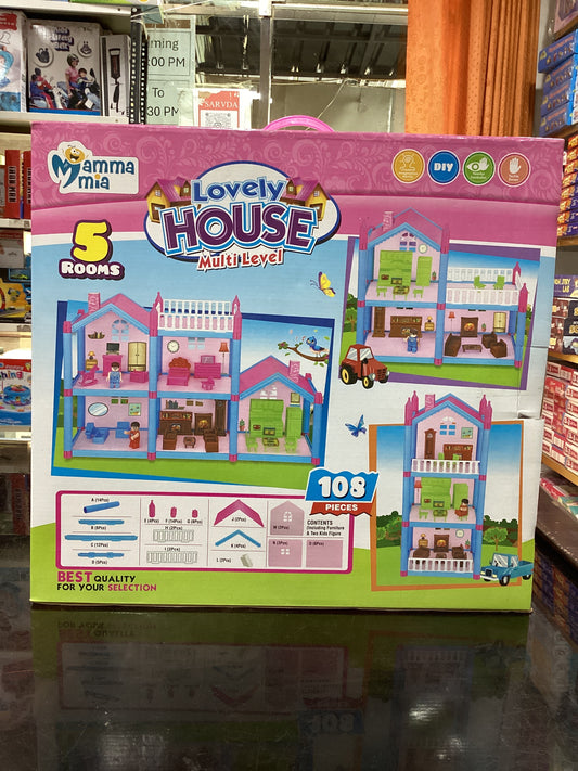 Lovely Doll House (108 pcs)