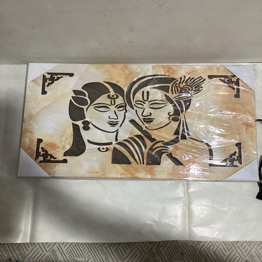 Radha Krishna Light Frame (12x18)