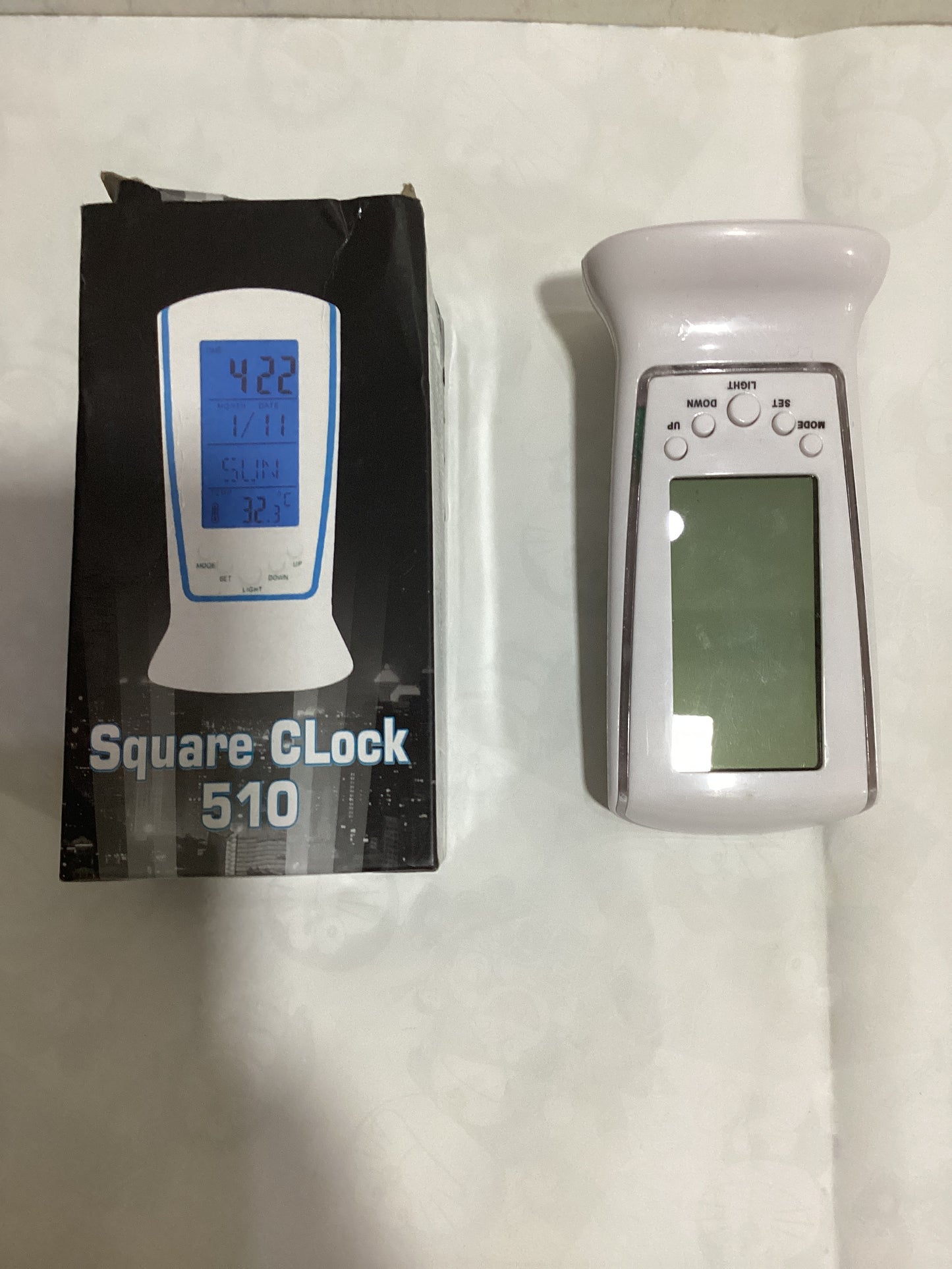 Square Clock 510