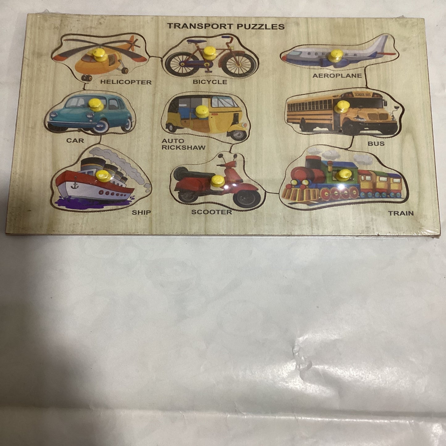Wooden Puzzle Transport
