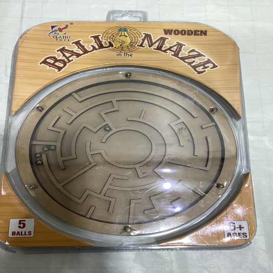 Wooden Ball Maze