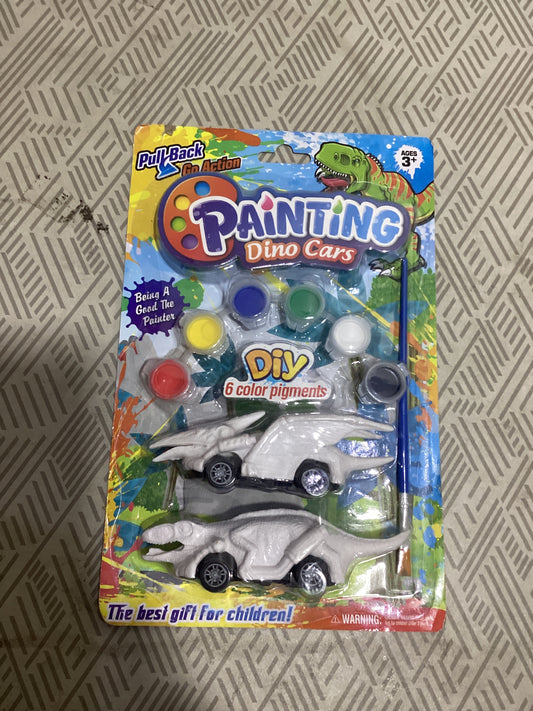 Painting Dino Car