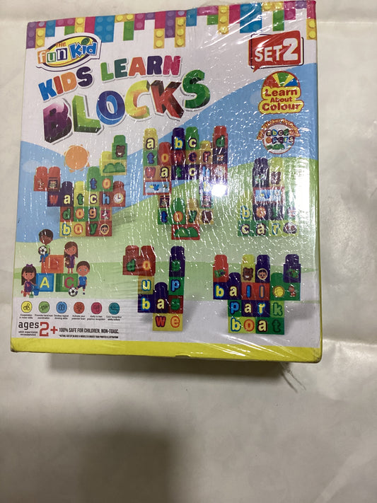Kids Learn Blocks Set-2