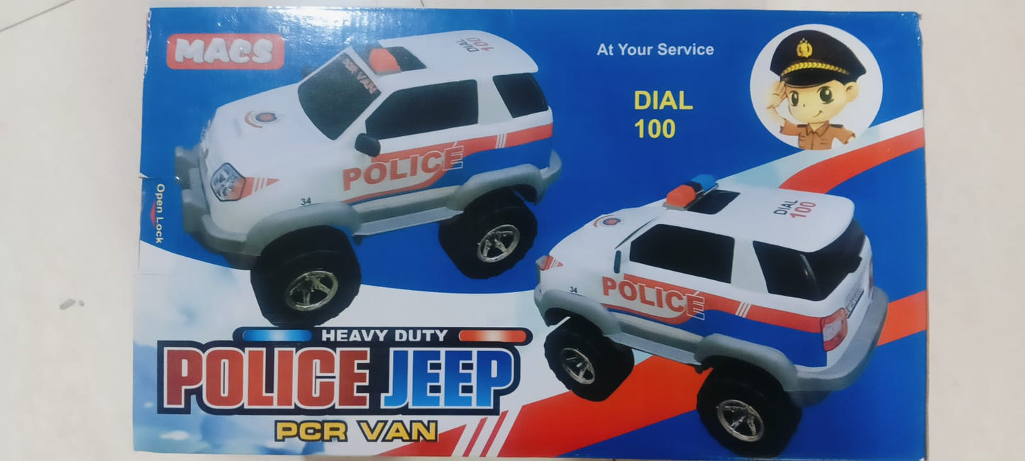 POLICE JEEP