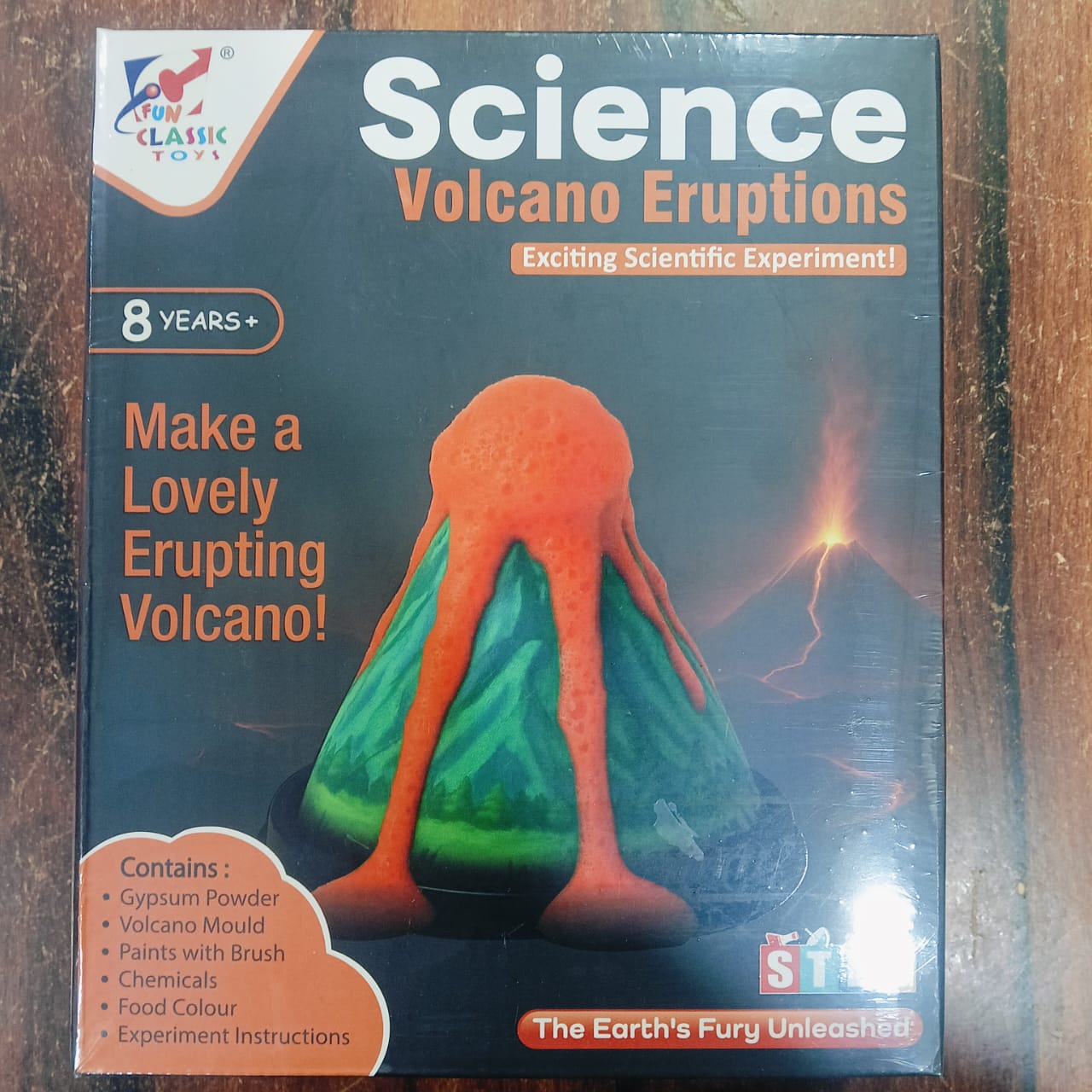 VOLCANO ERUPTION KIT NEW